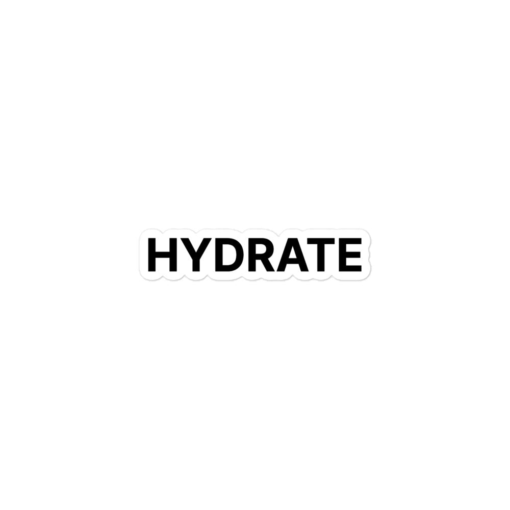 Hydrate Sticker