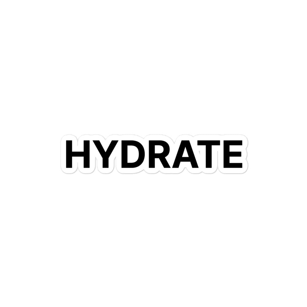 Hydrate Sticker