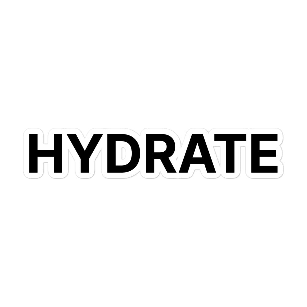 Hydrate Sticker